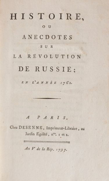 null Prussia - Germany - Freemasonry

RULHIERE (Claude Carloman de) - MIRABEAU (Honoré...