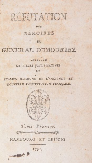 null DIGOINE Du PALAIS (Ferdinand-Alphonse-Honoré) count

Refutation of the Memoirs...