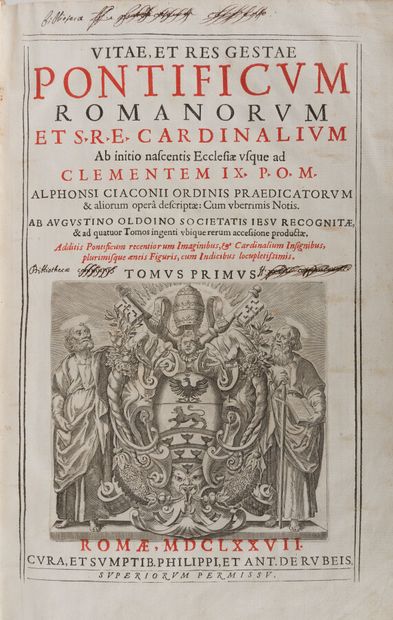 null CHACON (Alfonso)

Vitae et res gestae pontificum romanorum et S. R. E. cardinalium,...