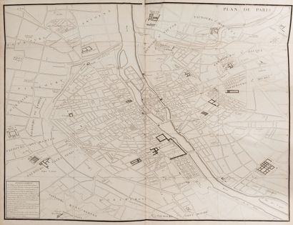 null Map of Paris

TURGOT (Michel-Étienne) - BRETEZ (Louis)]

Plan of Paris. Commenced...