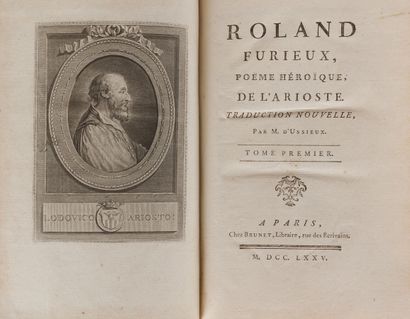 null Beautifully illustrated

ARIOSTE (Ludovico Ariosto, known as the)

Roland Furieux,...