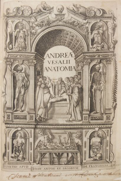 null VÉSALE (André)

Andreae Vesalii Anatomia. Venise, de Francisci, [1604].

7 livres...