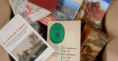 null Vendée

[VENDÉE - CHOUANNERIE]

Un carton d'ouvrages reliés et brochés sur la...