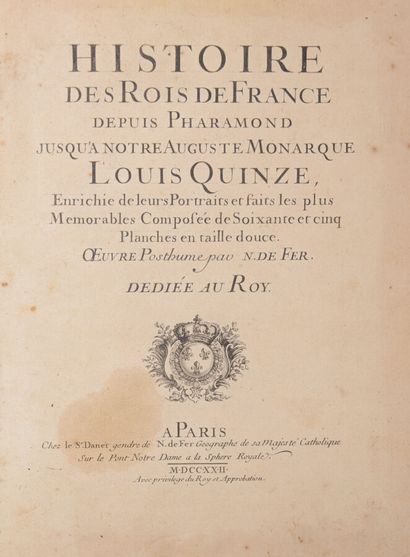 null History

FER (Nicolas de)

Histoire des Rois de France depuis Pharamond jusqu'à...