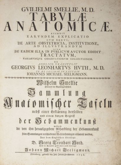 null SMELLIE (Wilhelm)

Tabulae anatomicae. Accedit earundem explicatio cum brevi,...