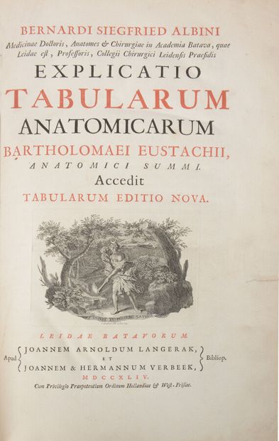 null ALBINUS (Bernhard Siegfried)

Explicatio tabularum anatomicarum Bartholomaei...