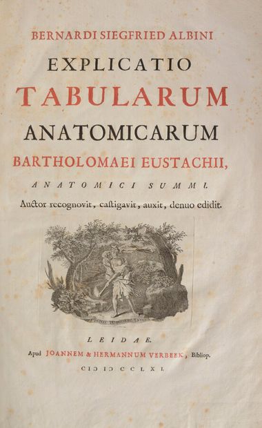 null ALBINUS (Bernhard Siegried)

Explicatio tabularum anatomicarum Bartholomaei...
