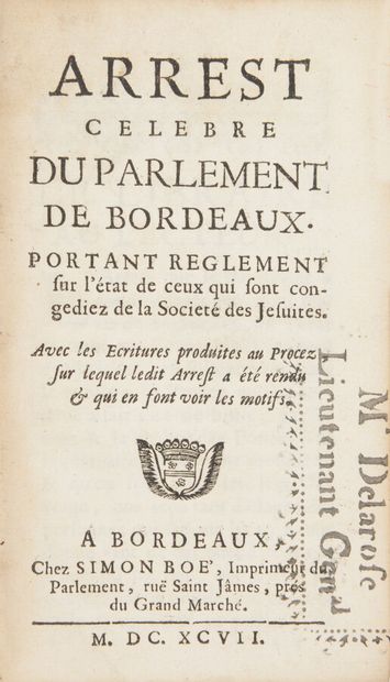 null BERNADAU (Pierre)

Antiquités Bordelaises ou tableau Historique de Bordeaux...