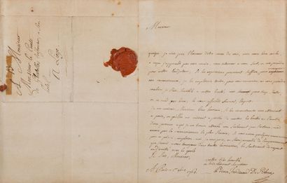 null ROHAN (Ferdinand-Maximilien-Mériadec de)

Letter of Prince Ferdinand de Rohan...