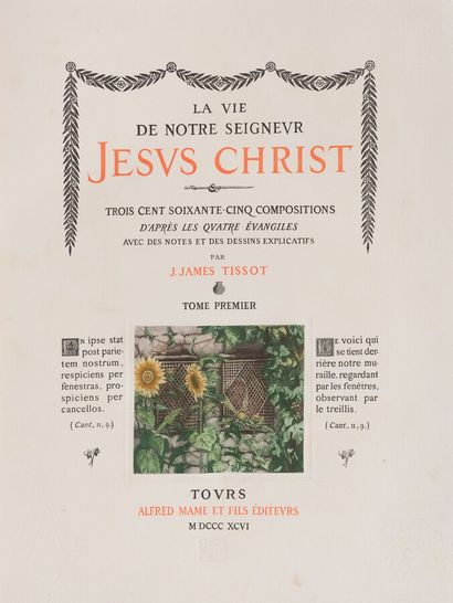 null TISSOT (J. James)

The life of Our Lord Jesus Christ. Illustrated with 365 compositions...