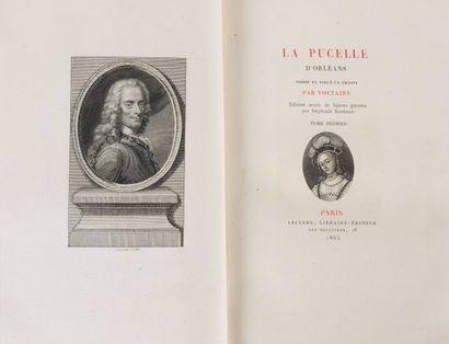 null VOLTAIRE (François, Marie Arouet de)

La Pucelle d'Orléans. Poème en 21 chants....