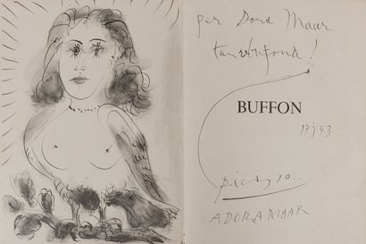 null BUFFON (Georges Louis LEA3166 de) count - [PICASSO (Pablo)

40 drawings in the...