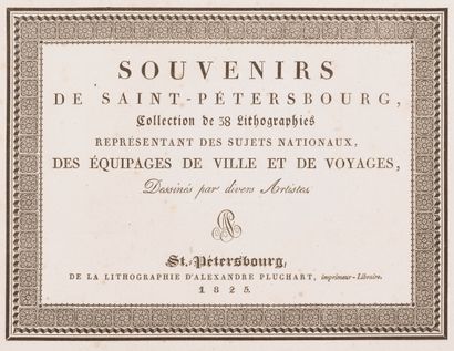 null Russie- Russia - Saint-Petersburgh - Saint-Pétersbourg

PLUCHART (Alexandre)...