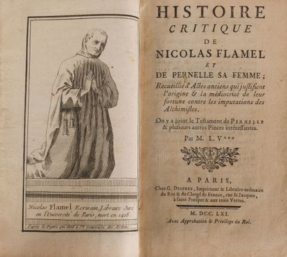 null Alchimie

[VILLAIN (Étienne-François), abbé]

Histoire Critique de Nicolas Flamel...