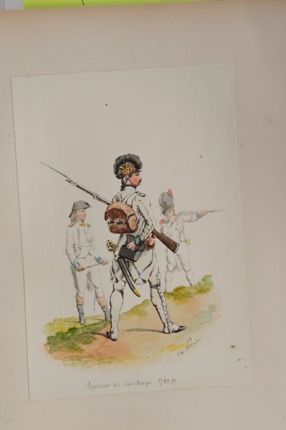 null Aquarelles originales

MILITARIA - INFANTERIE

Infanterie Française. 1684-1872.

23...
