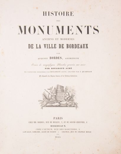 null BORDES (Auguste)

Histoire des Monuments anciens et modernes de la Ville de...