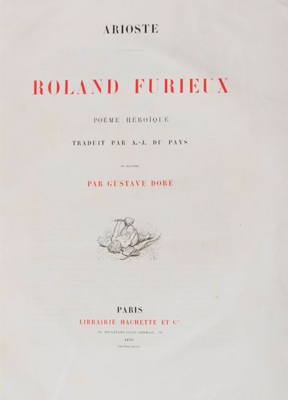 null ARIOSTE

Roland Furieux. Poème héroïque traduit par A.-J. du Pays et illustré...