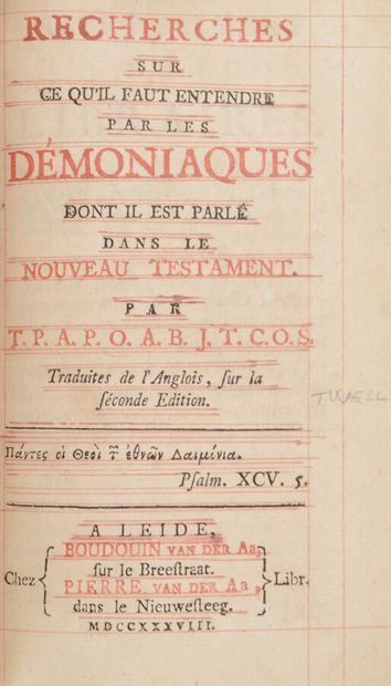 null Demonology

[FOUGERET de MONTBRON (Jean-Louis) - TWELLS (Leonard)]

The Cosmopolitan,...