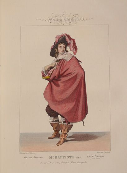 null THEATRE - COSTUMES

Galerie Théâtrale, collection of 144 full-length portraits...