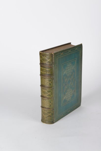 null Printed on japanese paper - Blue-green morocco signed

MAUPASSANT (Guy de)

Pierre...