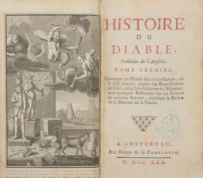 null Demonology

DE FOE (Daniel)

History of the Devil, containing a detail of the...