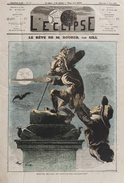 null Humour - Caricature

L'ÉCLIPSE - GILL (André)

2 volumesin folio du journal...