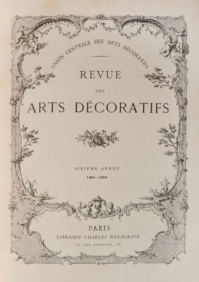null REVUE des ARTS DECORATIFS

Revue des Arts Décoratifs. Paris, Union Centrale...