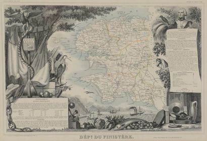 null LEVASSEUR

Réunion de 105 cartes extraites de l'Atlas National Illustré de LEVASSEUR.

In...