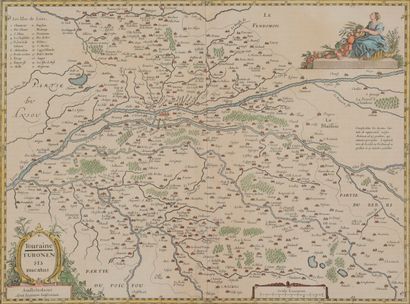 null VARIA CARTOGRAPHY

- JANSSON (Jan) [TOURAINE]: Turonen sis ducatus - Amstelodami,...