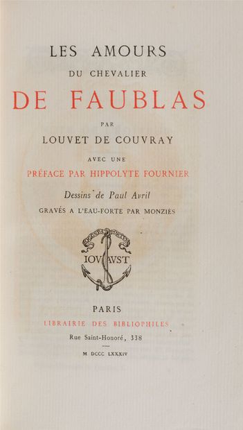 null Reliures signées Meunier

LOUVET de COUVRAY (Jean-Baptiste)

Les Amours du Chevalier...
