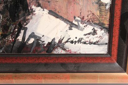 null Rodolphe CAILLAUX (1904-1989)

"La neige"

Huile sur toile signée en bas à droite

Titrée...