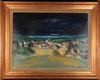 null PAUL DAXHELET (1905-1993)

Hamlet in a landscape

Oil on canvas, signed lower...