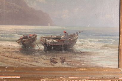 null Émile GODCHAUX

"Coastal Landscape"

Oil on canvas signed lower left

50 x 72,5...