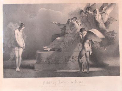 null D'après Fragonard 

"Psyché au tribunal de Vénus"

Lithographie en noir par...