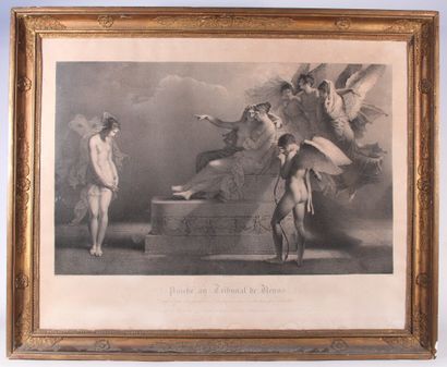 null According to Fragonard 

"Psyche in the court of Venus"

Lithography in black...