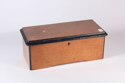 null House Mayermarix 

Music box in working order in a veneer case with inlaid or...