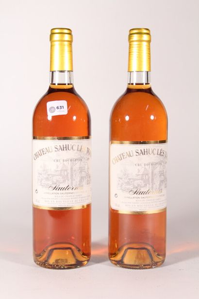 null 2001 - Château Sahuc Les Tours

Sauternes Blanc - 2 blles
