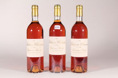 null 1990 - Château Climens

Sauternes White - 3 bottles