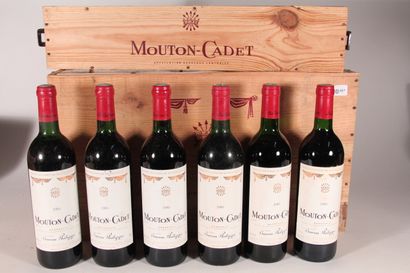 null 1986 - Mouton Cadet Baron Philippe

Bordeaux - 6 bottles