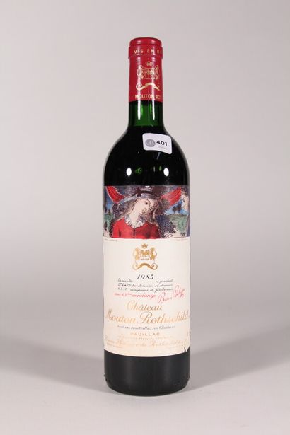 null 1985 - Château Mouton Rothschild

Pauillac Rouge - 1 blle (bas goulot, étiquette...