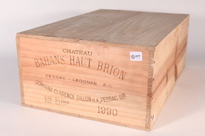 null 1990 - Bahans Haut Brion

Pessac-Léognan Rouge - 12 blles