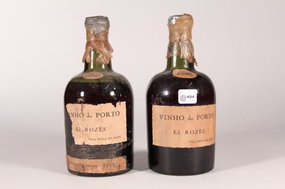 null 1916 - Port Wine, Edition Rozès

Port - 2 bottles
