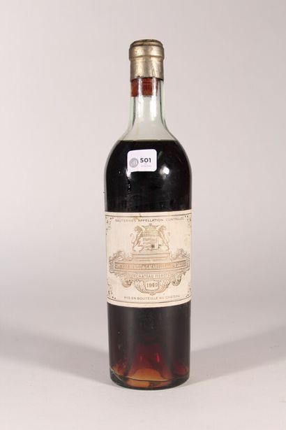 null 1949 - Château Filhot

Sauternes Blanc - 1 bouteille (niveau légérement bas,...