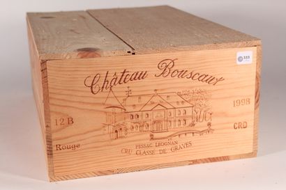 null 1998 - Château Bouscaut

Pessac-Léognan - 12 bottles