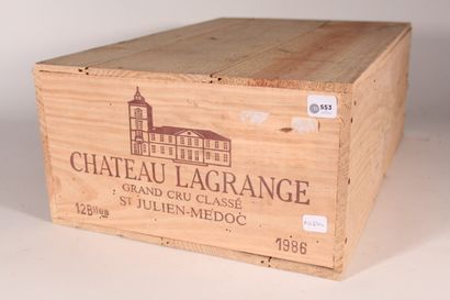 null 1986 - Château Lagrange

Saint Julien - 12 blles CBO