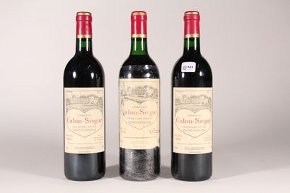 null 1995 - Château Calon Ségur

Saint Estèphe Red - 2 bottles 

1990 - Château Calon...