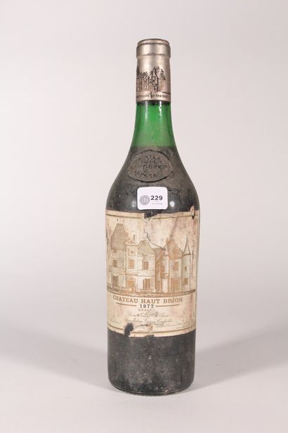 null 1977 - Château Haut-Brion

Pessac-Léognan Rouge - 1 blle