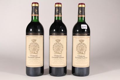 null 1989 - Château Gruau Larose

Saint Julien Red - 3 bottles