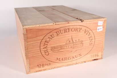 null 1996 - Château Durfort-Vivens

Margaux - 12 blles