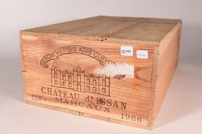 null 1986 - Château d'Issan

Margaux - 12 blles CBO